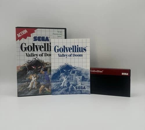 Golvellius: Valley of Doom (Sega Master System, 1988) Complete CIB