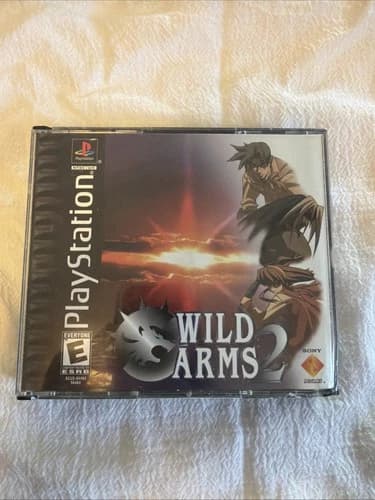 Wild Arms 2 PS1 (Sony PlayStation 1, 2000)