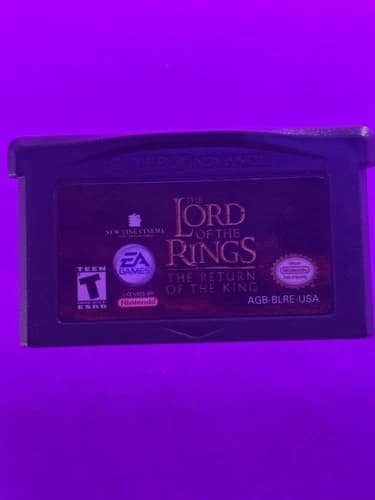 Lord of the Rings: Return of the King (Game Boy Advance GBA) Tested