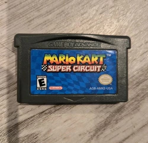 Mario Kart: Super Circuit (Game Boy Advance, 2001) loose cartridge only