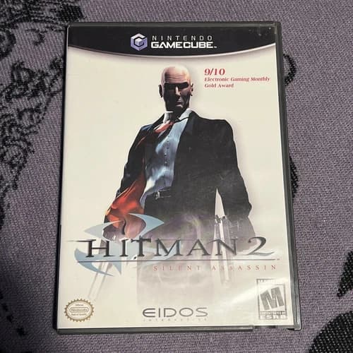Hitman 2: Silent Assassin (Nintendo GameCube, 2003) complete in box EIDOS