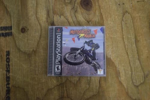 Motocross Mania Sony PlayStation 1 PS1 Complete Tested Racing Game