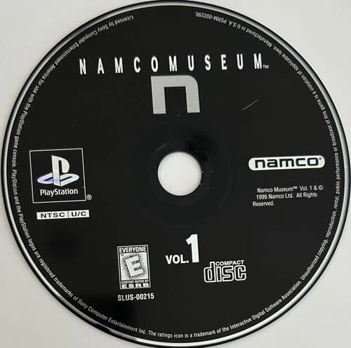 Namco Museum Vol. 1 - GH (PlayStation, PS1) DISC ONLY | NO TRACKING | M161