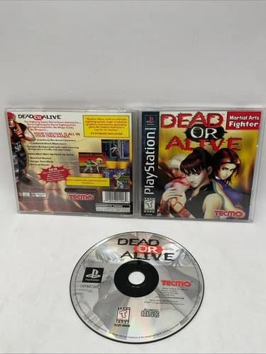 Dead Or Alive PlayStation PS1 Complete ,Working
