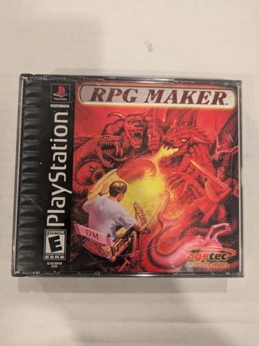 RPG Maker CIB PlayStation 1 Ps1 (Cracked Case)