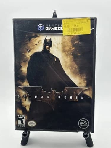 Batman Begins Nintendo Gamecube Complete CIB Tested WORKING. FREE SHIPPING