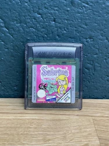 Sabrina The Animated Series - Spooked (Nintendo Game Boy Color Gameboy Game)