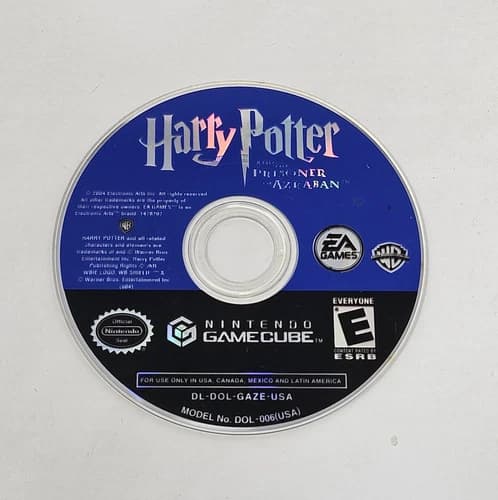 Harry Potter and the Prisoner of Azkaban Nintendo GameCube Disc Only