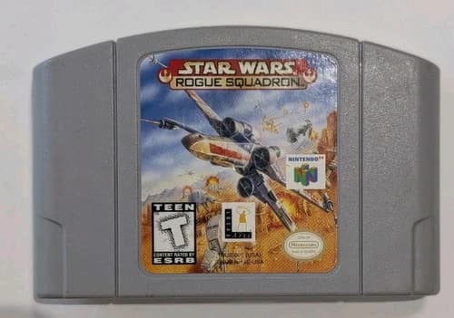 Star Wars Rogue Squadron Nintendo 64 N64 Authentic Tested Cartridge Cart Only