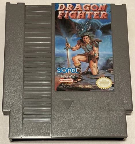 Dragon Fighter (Nintendo Entertainment System, 1992) *Authentic, Tested*