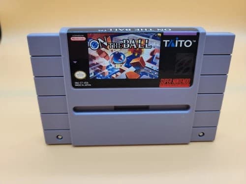 On the Ball - (Super Nintendo Entertainment System SNES) SNES Taito