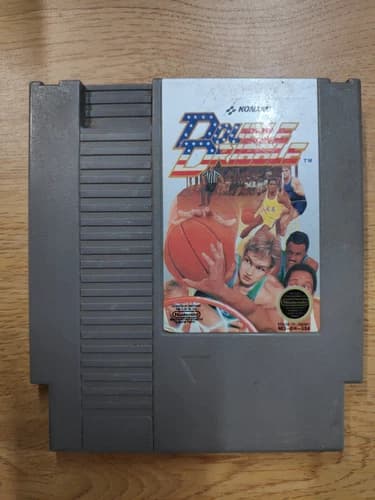 Double Dribble Basketball - NES Nintendo Game