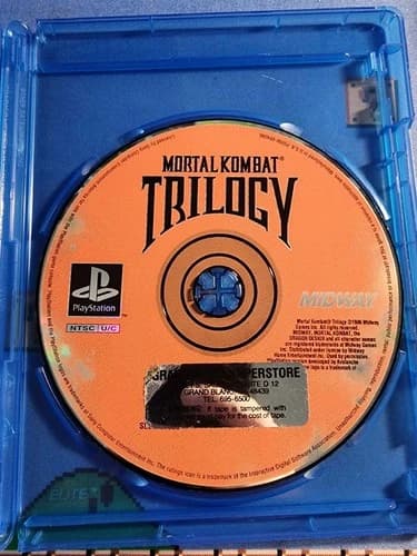 Mortal Kombat Trilogy (Playstation PS1) Disc Only tested free shipping