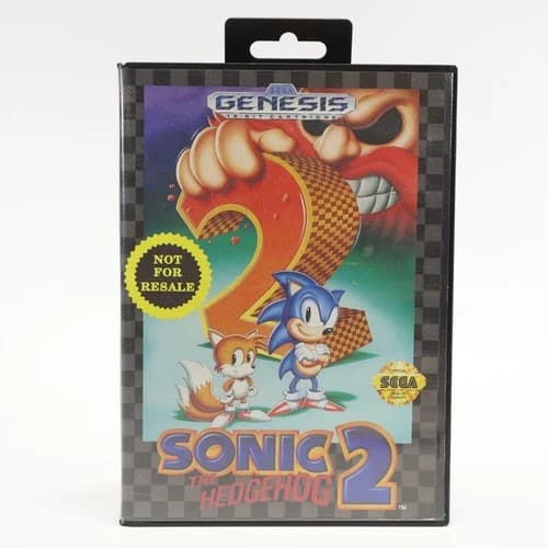 Sonic the Hedgehog 2 (Genesis) CIB - Auth Great Cond