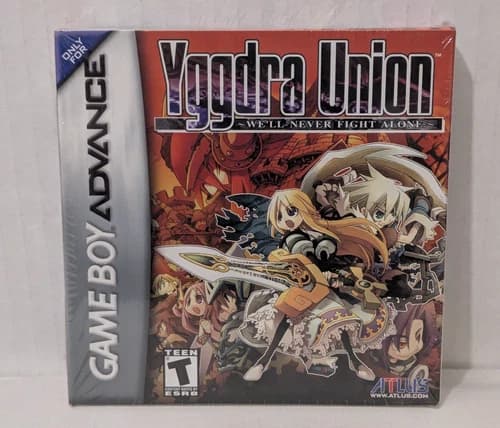 Yggdra Union: We'll Never Fight Alone - Game Boy Advance GBA NEW