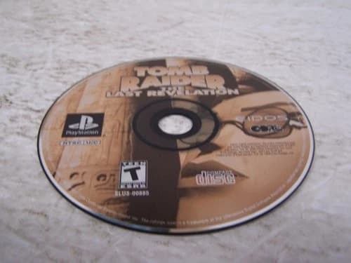 Tomb Raider: The Last Revelation (Sony PlayStation 1 1999) Disc Only