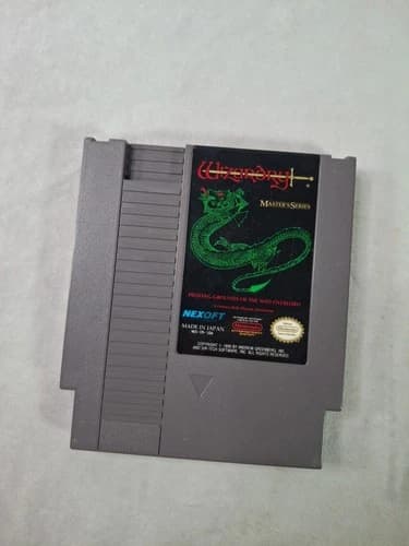 Wizardry: Proving Grounds of the Mad Overlord Nintendo NES Authentic Tested