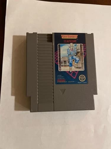 Gun.Smoke Nintendo NES Tested Working