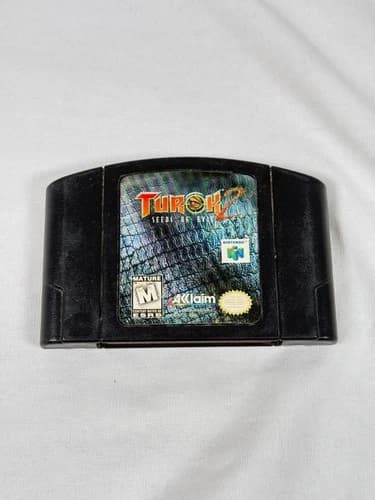 Turok 2: Seeds of Evil (N64, 1998) Authentic Cart Only [TESTED]