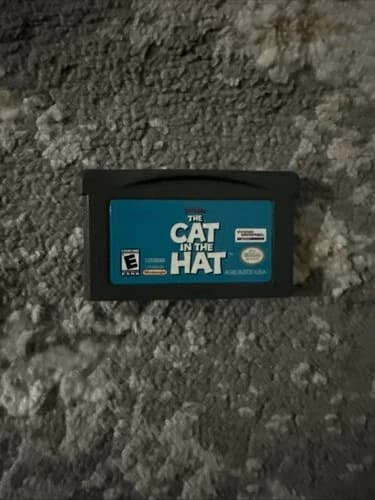 Dr. Seuss' The Cat in the Hat Nintendo Game Boy Advance 2003 GBA Cartridge Only