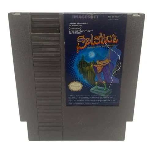 Solstice: The Quest for the Staff of Demnos (Nintendo Entertainment System 1985)