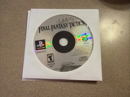 Final Fantasy Tactics (Sony PlayStation 1 PS1, 1998) Disc Only