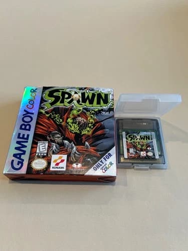 Spawn (Nintendo Game Boy Color GBC, 1999) Complete CIB W/Inserts, Tested/Working