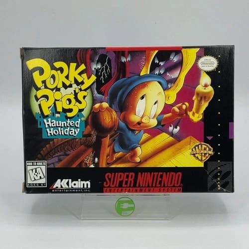 Porky Pig's Haunted Holiday (Super Nintendo SNES, 1995)