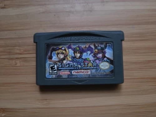Sigma Star Saga For Nintendo Game Boy Advance, 2005 Authentic