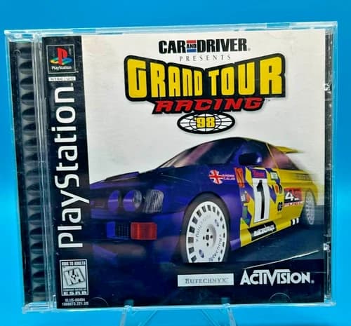 SHIPS SAME DAY Car and Driver Presents Grand Tour Racing ‘98 PlayStation 1 PS1