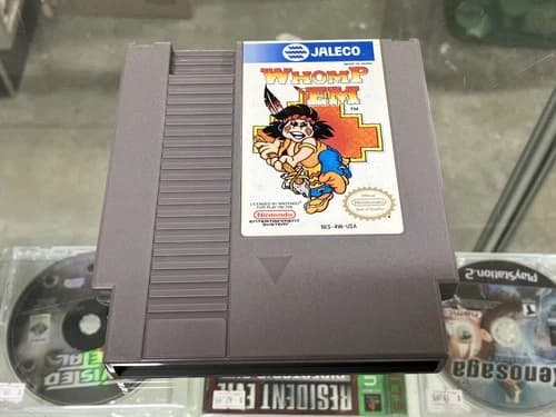 Whomp 'Em (Nintendo NES, 1991) Cartridge Only Cleaned & TESTED! **VGC**