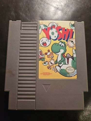 Yoshi (Nintendo Entertainment System, 1992) NES Cartridge Tested