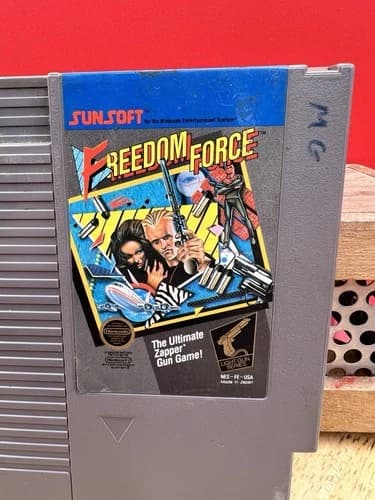 Freedom Force (Nintendo Entertainment System, 1988) NES Authentic Cartridge