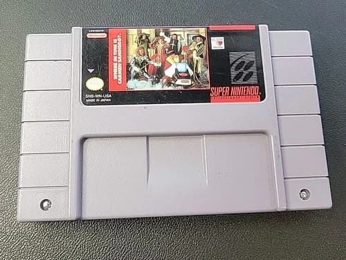 Nintendo SNES Where in Time Is Carmen Sandiego Super Cartridge Only