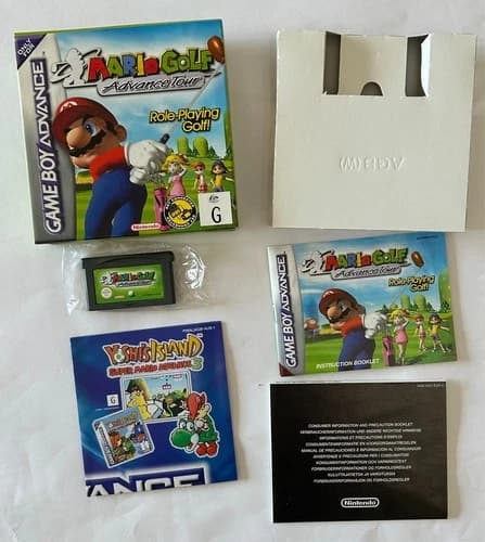 Mario Golf Advance Tour - Nintendo Game Boy Advance - Complete in box - GBA 2004