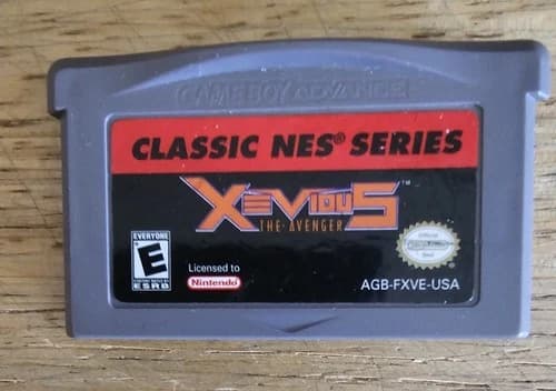 Xevious Classic NES Series (Nintendo Game Boy Advance, 2004) Cart Only
