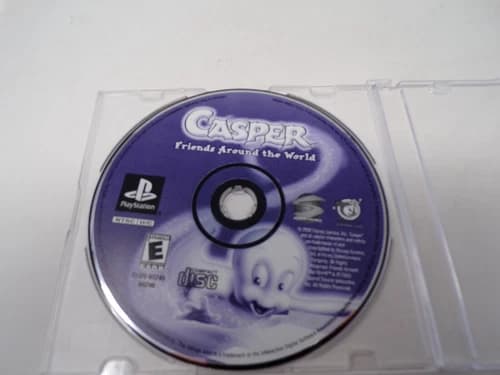 Casper Friends Around the World PS1 Game Sony PlayStation Disc Only