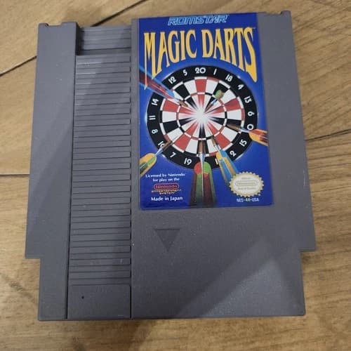 Magic Darts NES Nintendo Authentic Tested Cartridge Only