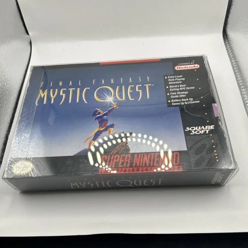 Final Fantasy: Mystic Quest (SNES, 1992) - No Map - TESTED