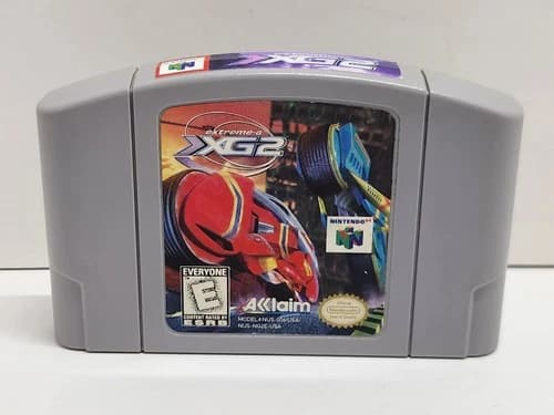 Extreme-G 2 XG2 (Nintendo 64 N64, 1998) Authentic Tested Cart Only
