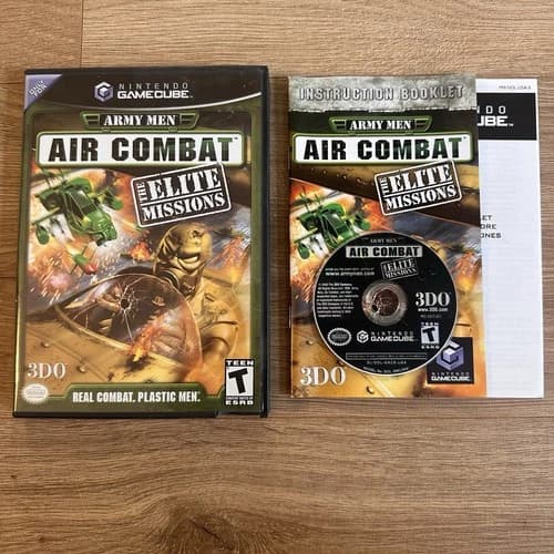 Army Men: Air Combat -- The Elite Missions (Nintendo GameCube, 2003) CIB Tested
