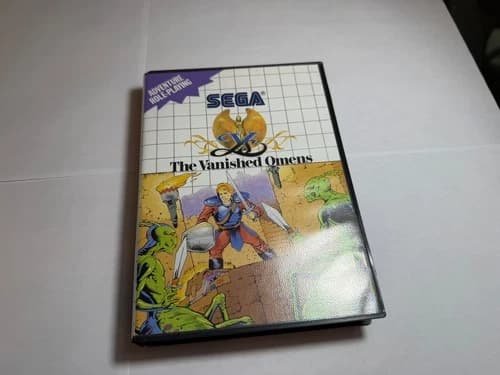 Ys: The Vanished Omens Sega Master System 1988 w/ Manual CIB Complete NICE