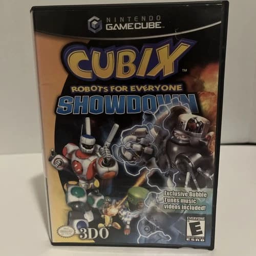 Cubix: Robots for Everyone Showdown GameCube 2003 disc