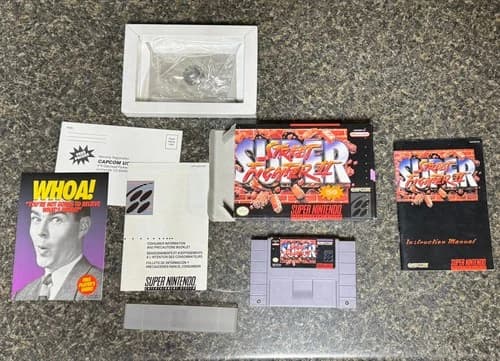 Super Street Fighter II SNES CIB HADOKEN!
