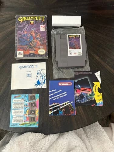 Nintendo NES Game Gauntlet II CIB Complete In Box