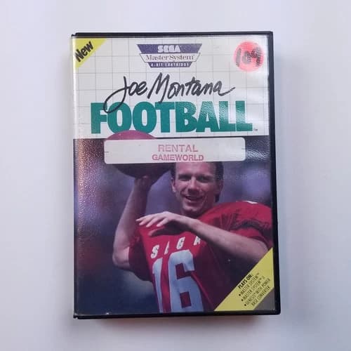 Joe Montana Football (Sega Master System, 1990)