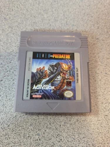 Alien vs Predator (Nintendo Game Boy, 1993) Authentic Tested Cartridge Only