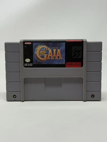 Illusion of Gaia Super Nintendo Entertainment SNES Authentic Tested Cleaned Pins
