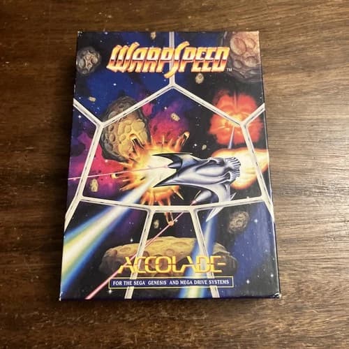 WarpSpeed (Sega Genesis) Complete - Tested - Authentic