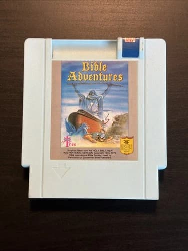Bible Adventures (Nintendo Entertainment System, 1990) Authentic & Tested